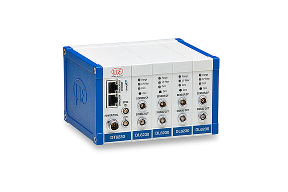 Kapasitiivinen capaNCDT6200-ohjauselektroniikka