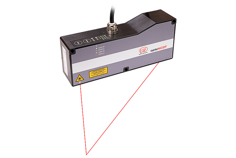 Pitkän kantaman laseranturi jopa 1000 mm:n mittausalueille