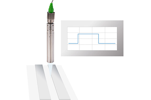 Stable measurement of step profiles