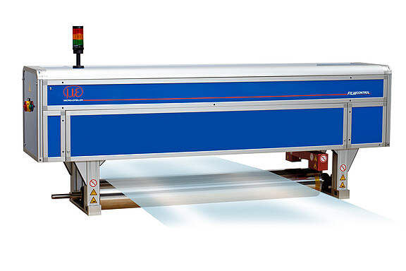 Measurement of the profile thickness of films