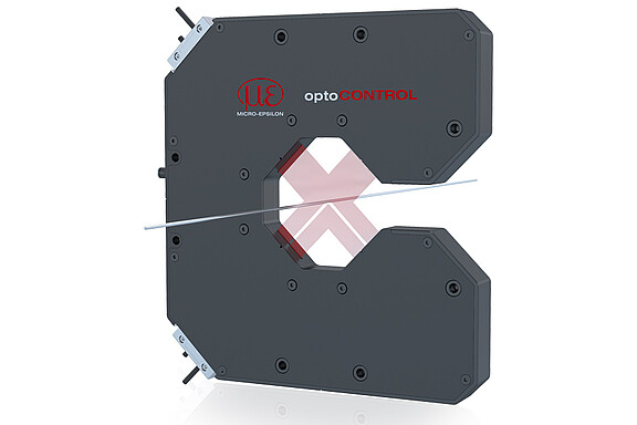 Precise micrometers measure the diameter of welding wires 