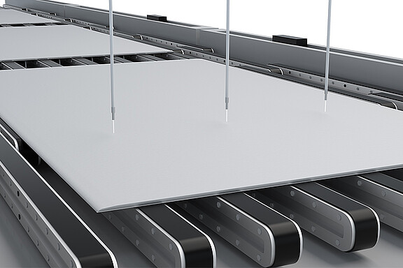 Värin tarkistus nauhaprosesseissa