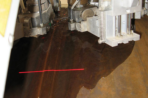 Weld seam tracking for pipeline inspection 